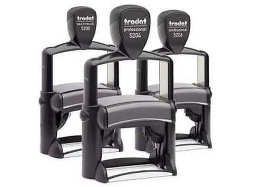 Trodat Professional heavy-duty self-inking stamps